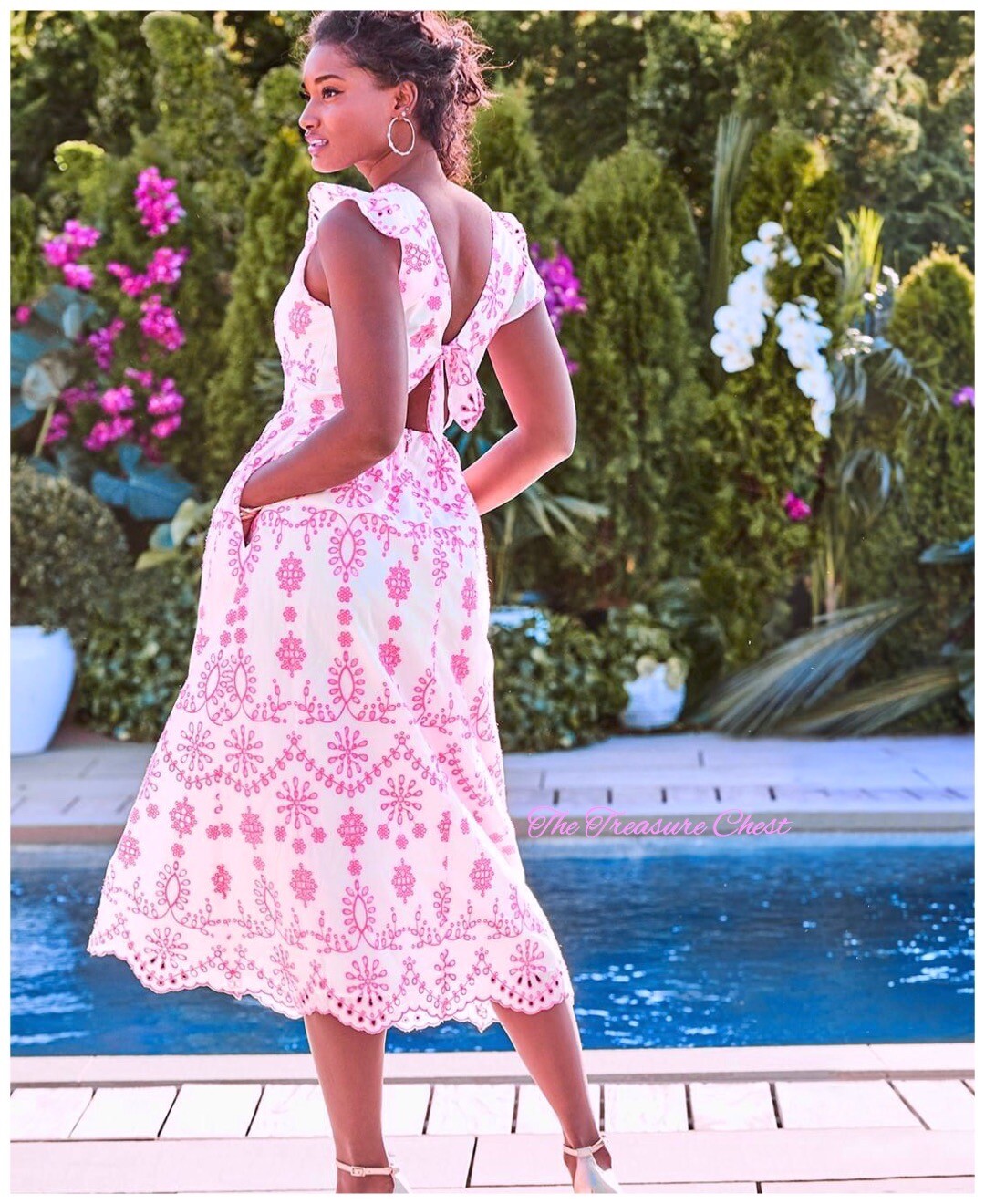 Lilly Pulitzer NWT Lillyanne Midi Dress Coral Neon Eyelet $298 Size 0,4,8,10