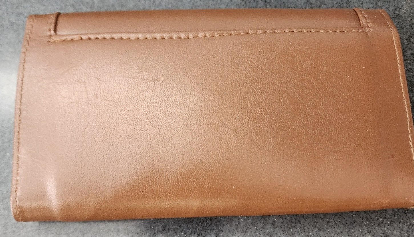 Vintage New Gift Set / Wallet + Key Case – NOS Tan/Brown Women’s