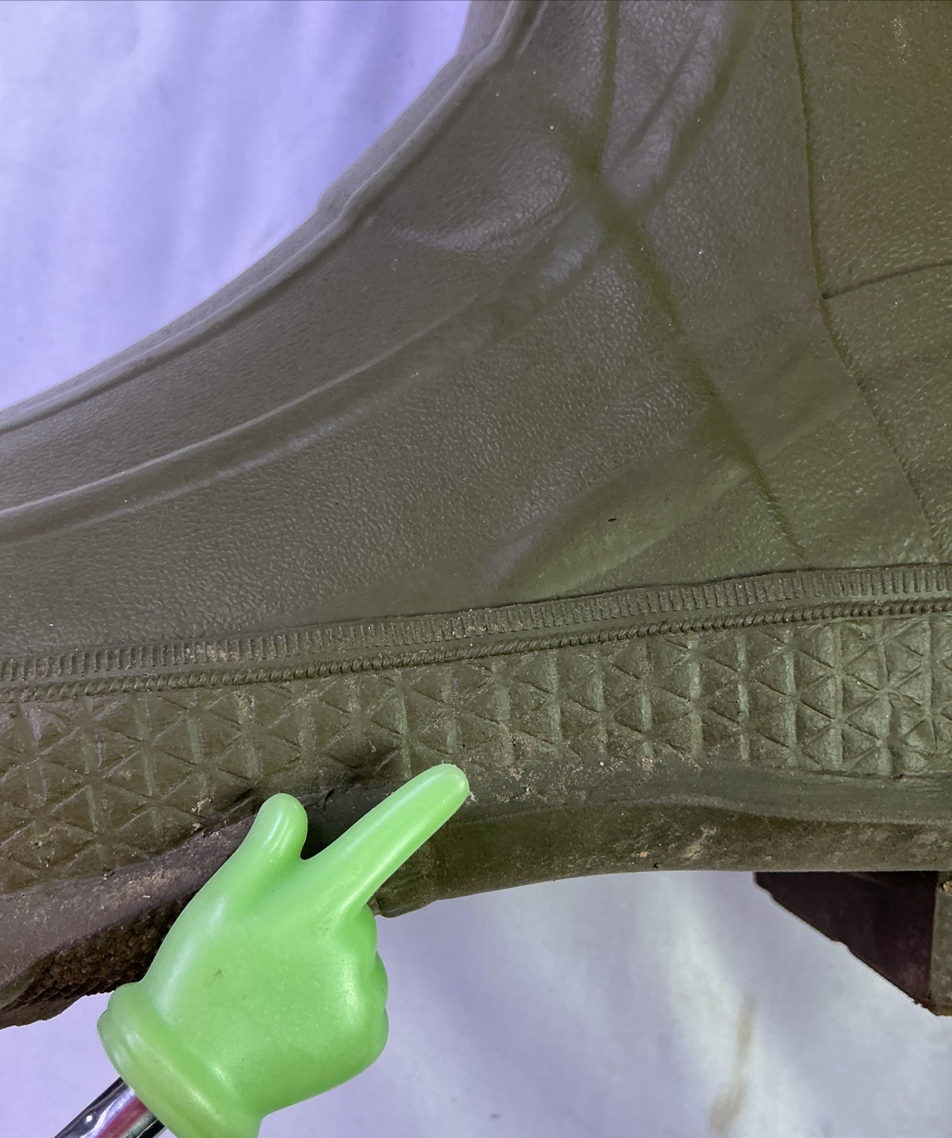 LaCrosse Men’s Grange Rubber Mud Boots-OD Green-Size: 10