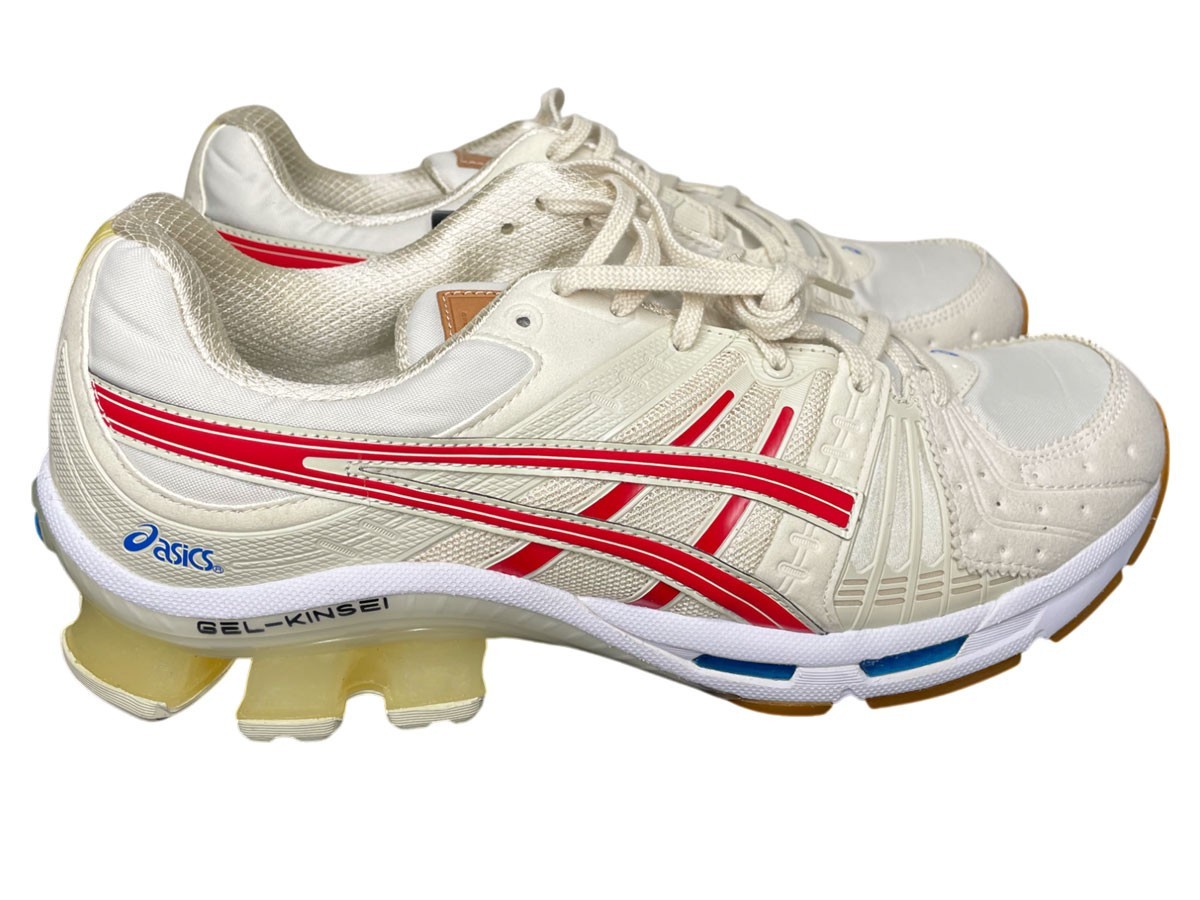 NIB Men’s ASICS Gel-Kinsei OG Birch/Classic Red Sneakers – Size 11 ½ 1021A293