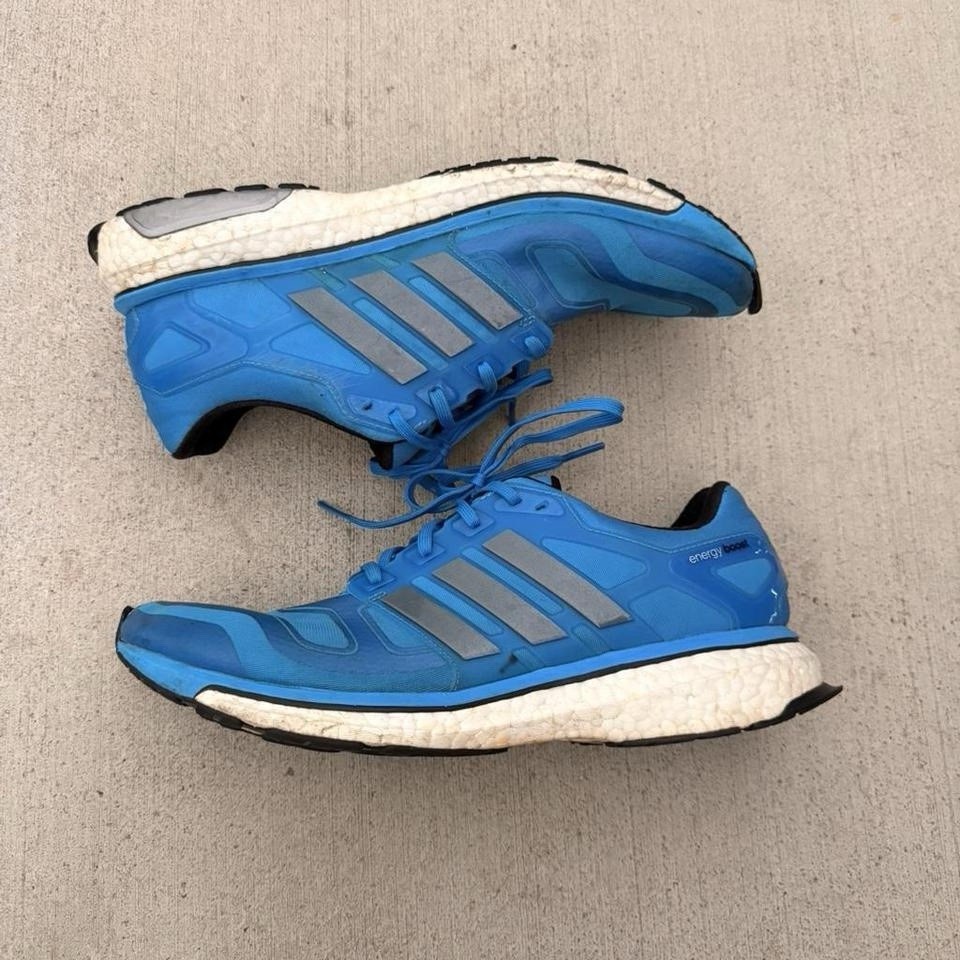 Mens Blue Adidas Ultraboost Energy Tech 11.5
