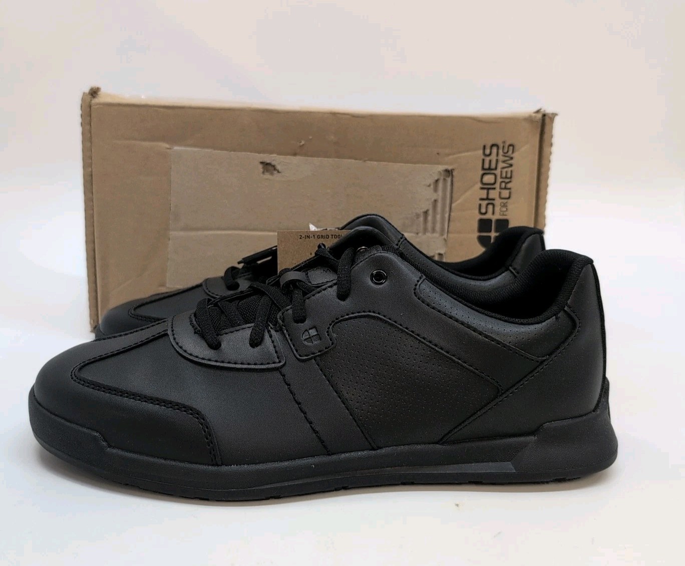 Shoes For Crews Freestyle II Work Sneaker Men’s Size US 9.5M Black