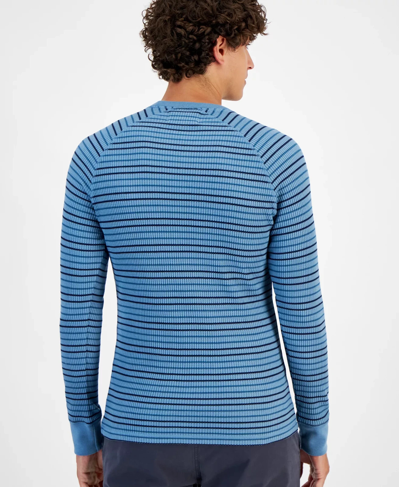 Sun Stone Mens Josh Thermal Long Sleeve Hydrogen L NWT