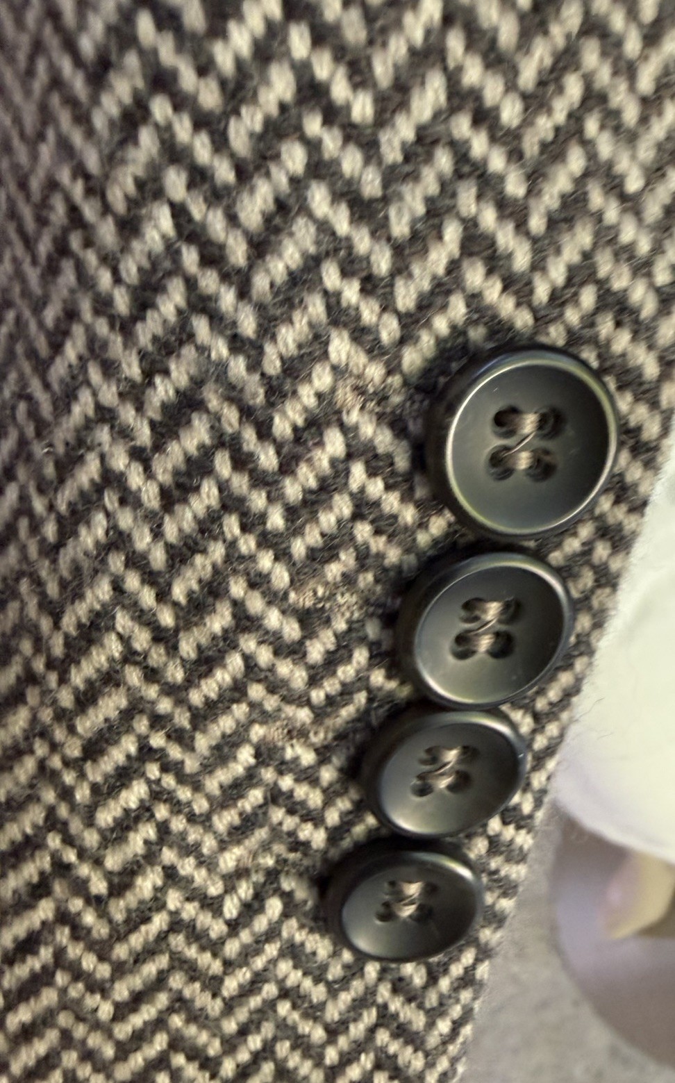 Max Mara Wool Cashmere Jacket Brown Sz 10 Italy
