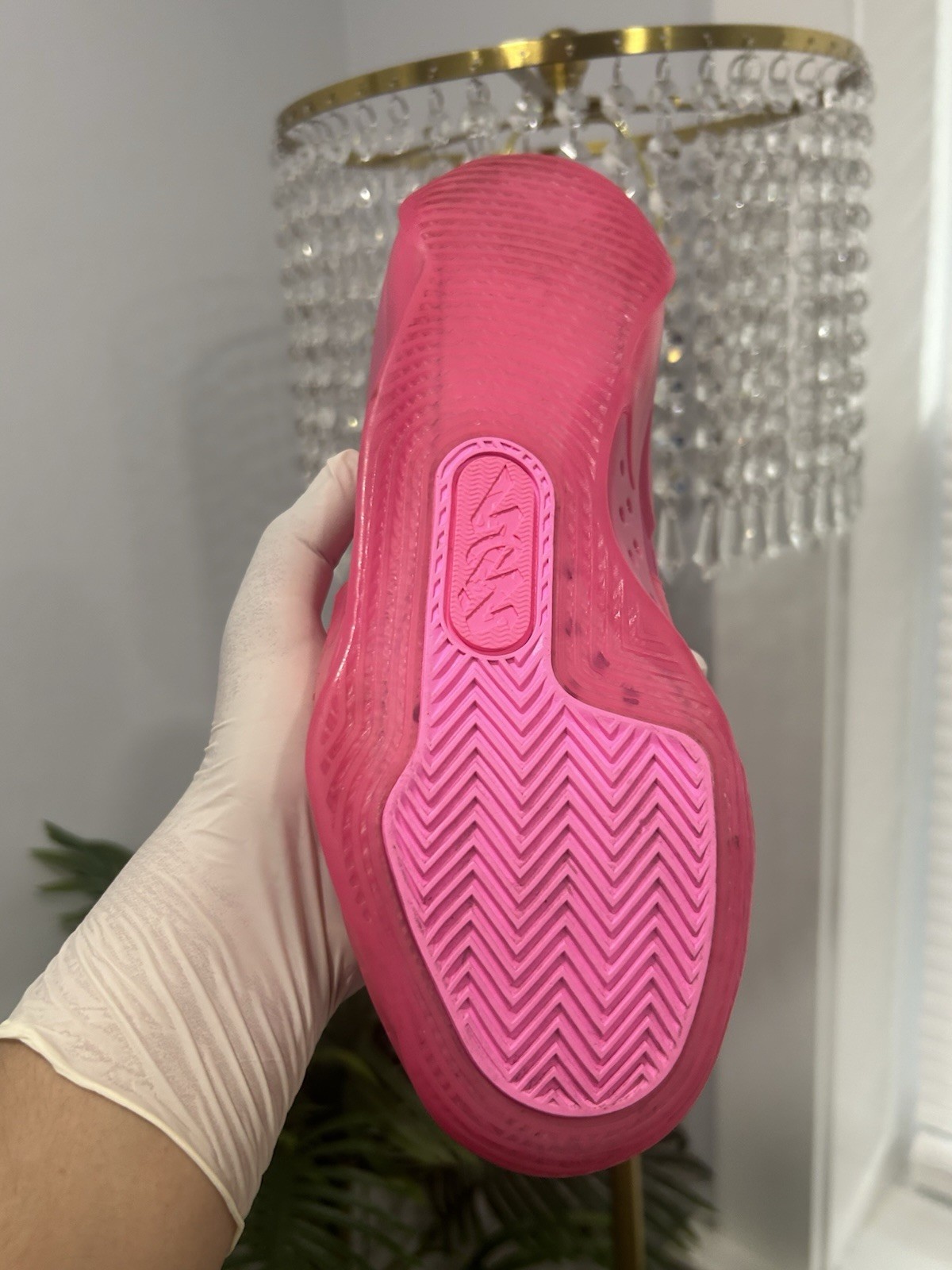 Jordan Zion 3 Men’s Pink Low Top Lace-Up Basketball Sneaker Rubber Outsole NO 📦