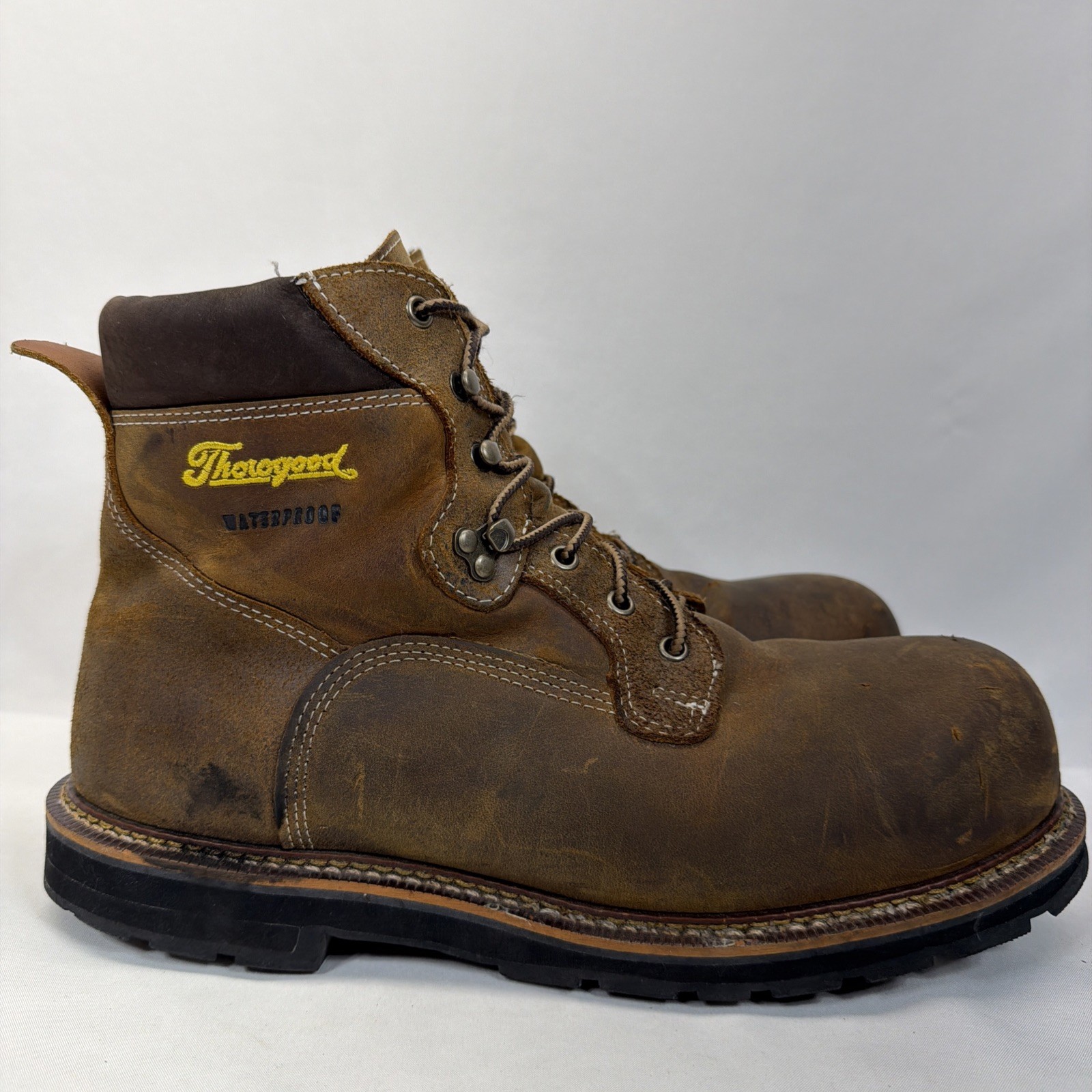 Thorogood Iron River 6″ Composite Toe Waterproof Work Boots 804-4144 Mens 12 EE