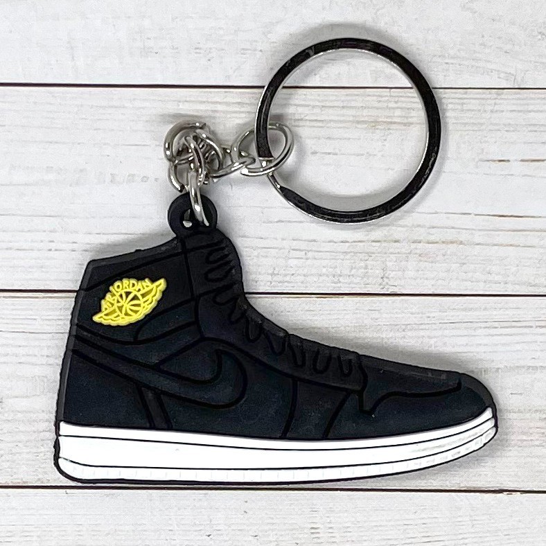 **YOU CHOOSE** Air Jordan 1 Mini Sneaker 2D Rubber 2″ Keychain MORE COLORS NEW!