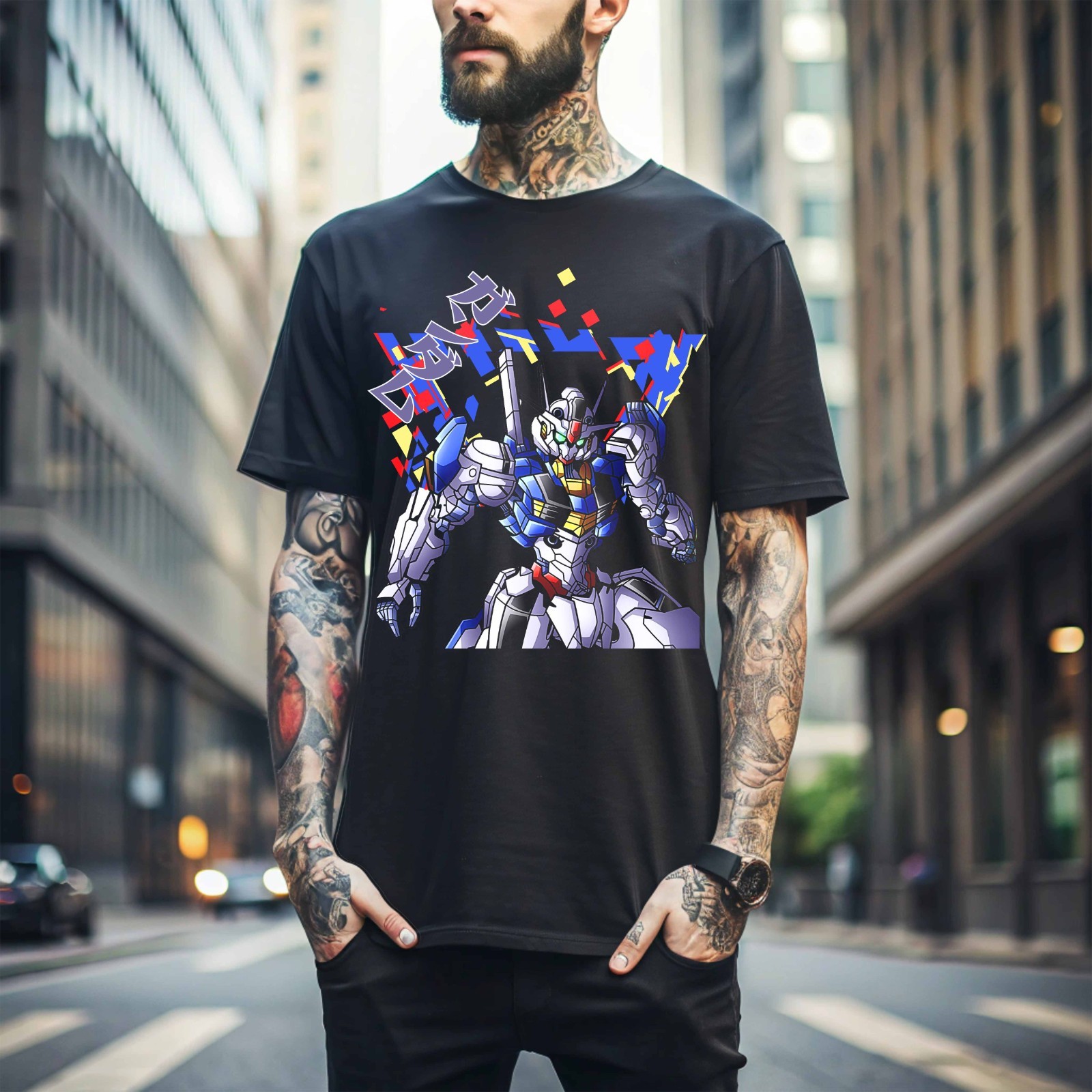 T-shirt MAZINGER Z RARE logo brodé manga anime transzor super robot 084