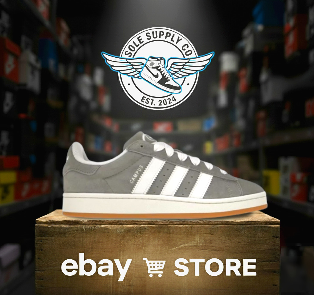 Adidas Campus 00’s Gray Grey White