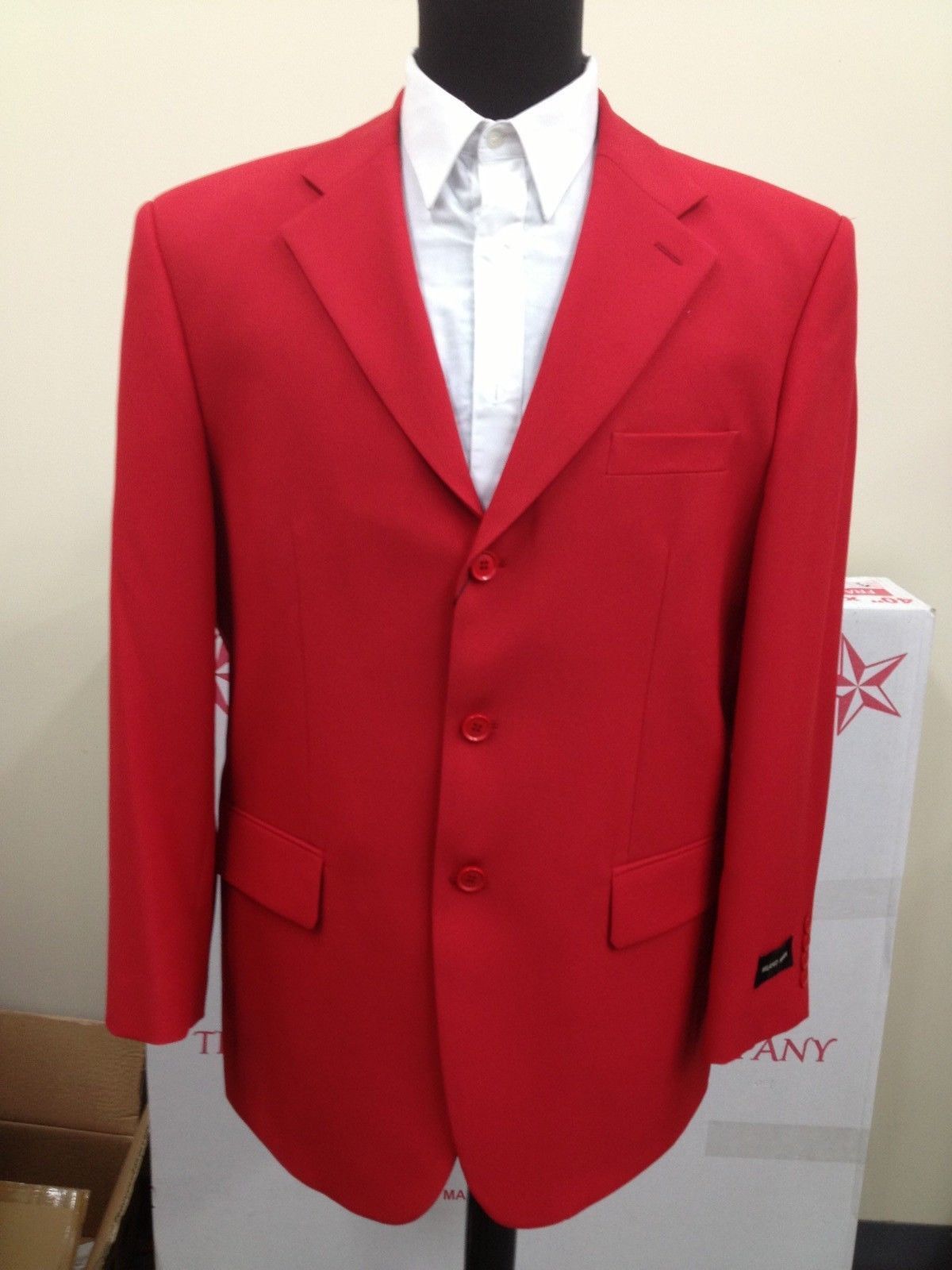 mens’ Polyester Basic Suit 3 Button by Fortino Landi Style 802P