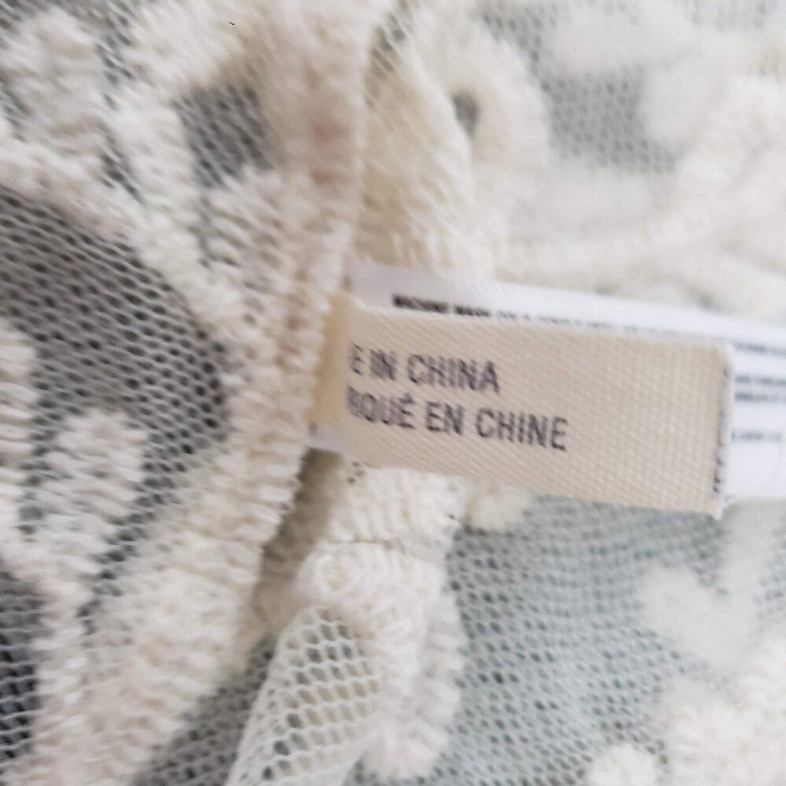 New Anthropologie Do Everything in Love Ivory Long Lace Cardigan Duster Cover Up
