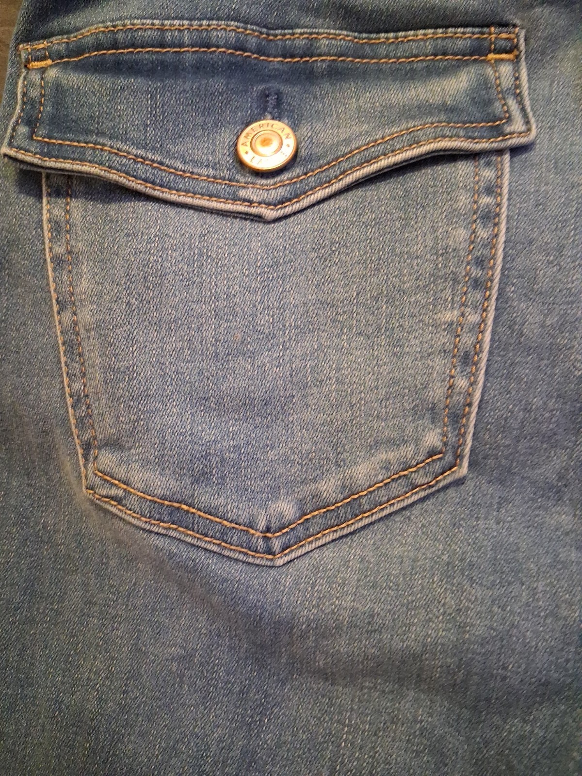 American Eagle Next Level Jeans Womens 2 Distressed High Rise Jegging Stretch