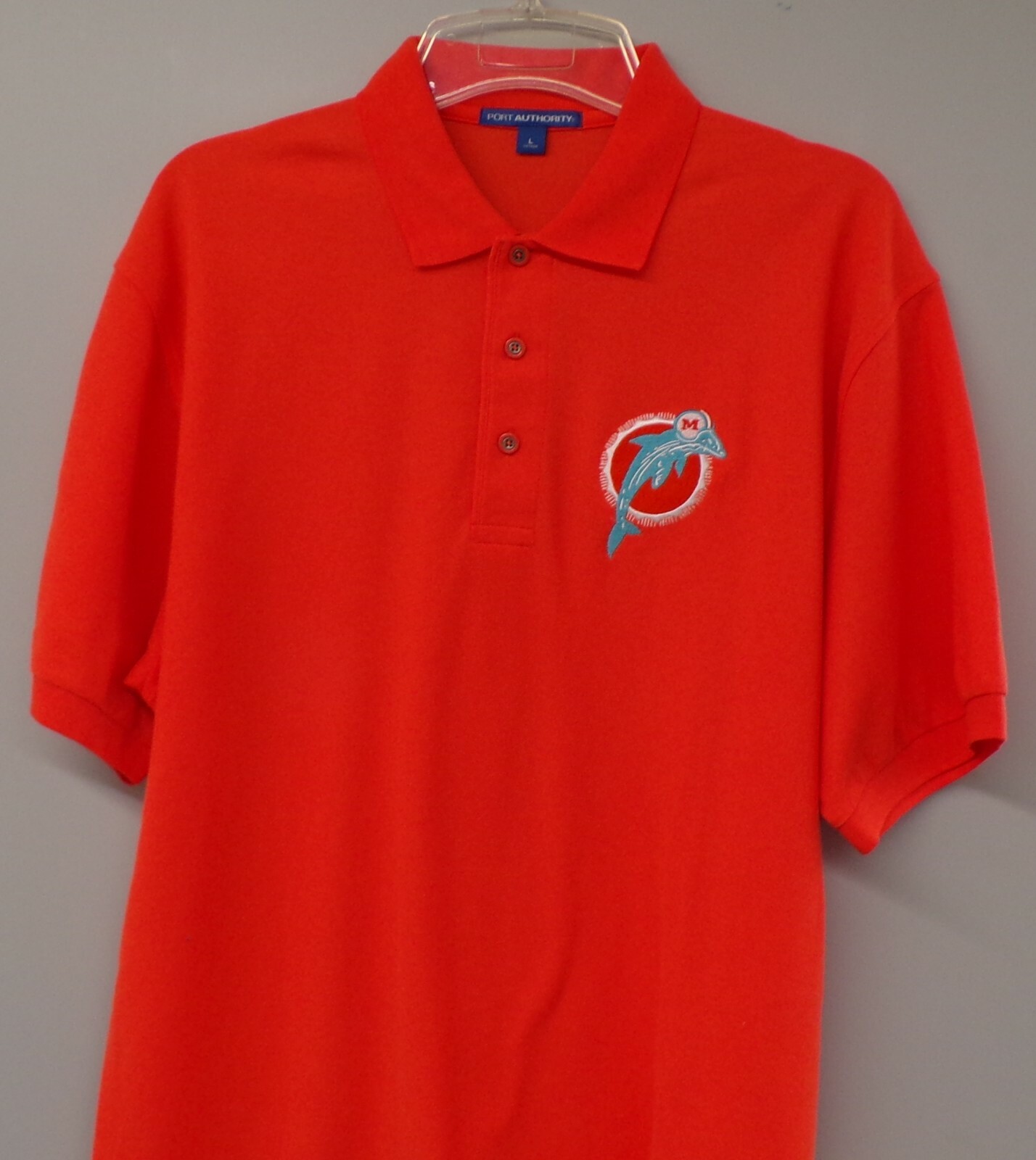 Miami Dolphins NFL 1989-1996 Old Logo Embroidered Mens Polo XS-6XL, LT-4XLT New