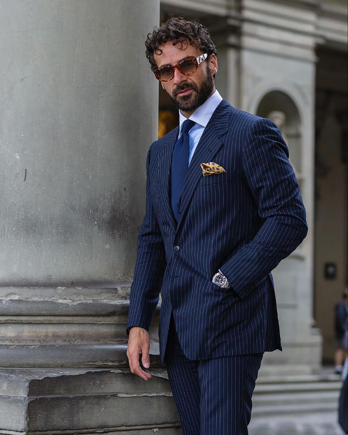 Striped Men Suits Single Breasted Stripes Wedding Prom Groom Tuxedos Regular Fit