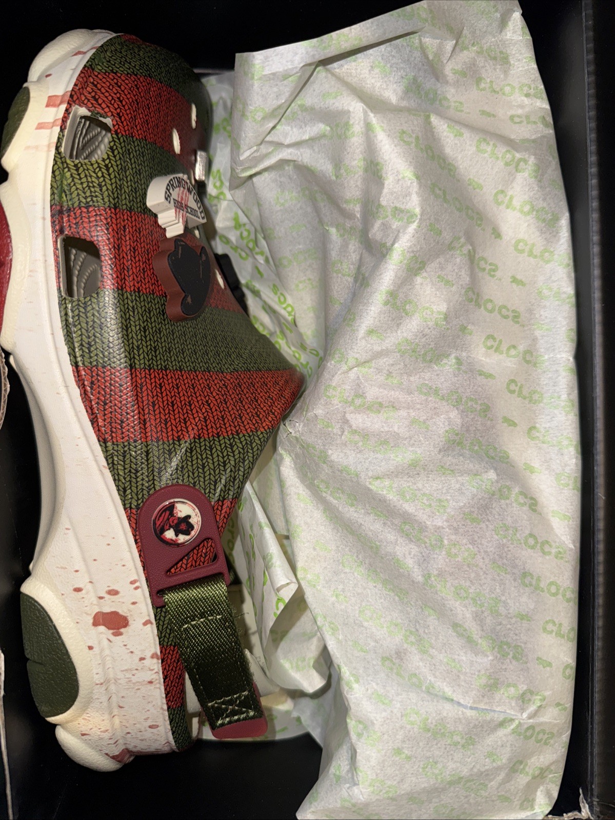 Crocs x Nightmare on Elm Street All Terrain Clogs Men’s Size 10 Freddy Kreuger