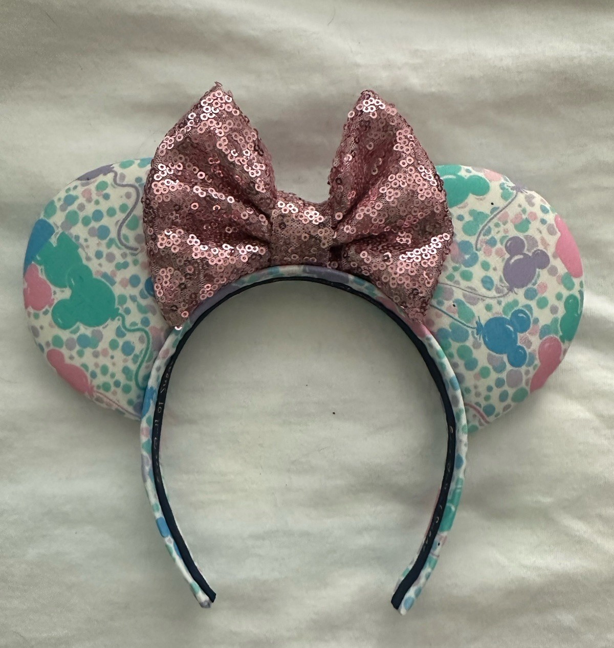 Minnie Inspired Headband Ears Full Of Sugar Pastel Confetti