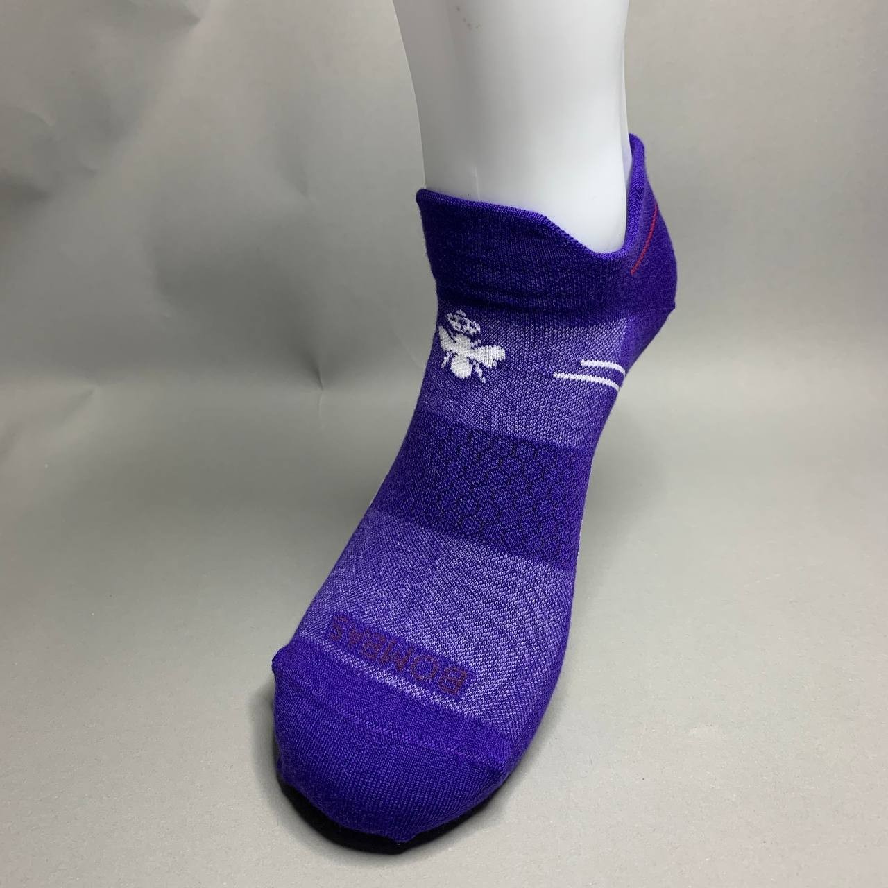 Bombas Men Ankle Socks 4 Pairs Blue Size M L XL Cushioned Athletic Sport
