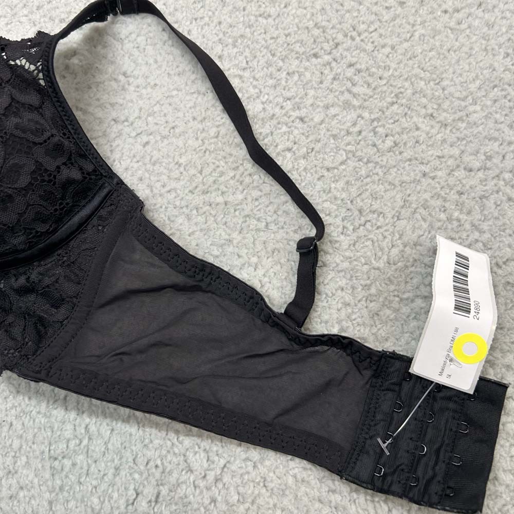 Maidenform Bra 36B Bralette DM1188 Lightly Lined Convertible Lace Bralette