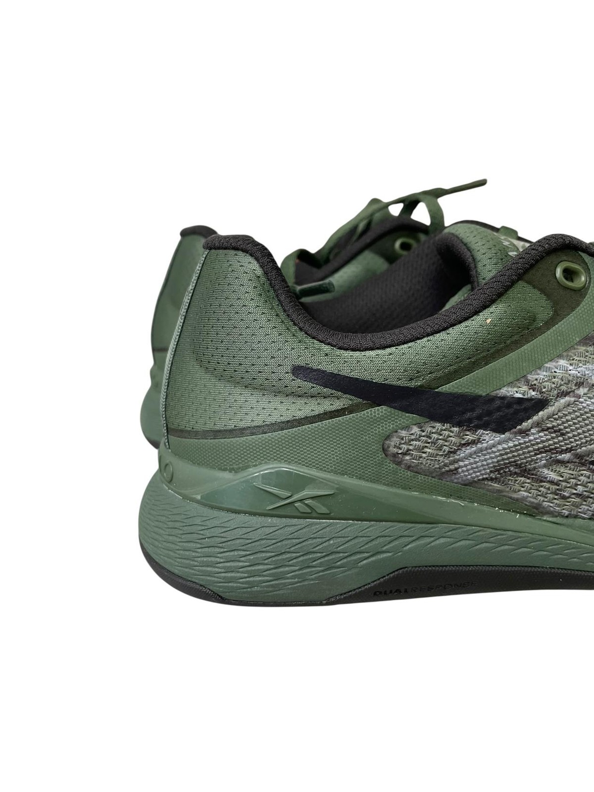 Reebok Men Sneaker Running Casual Nano X5 100229391 Green Black Grey Size 6.5 M