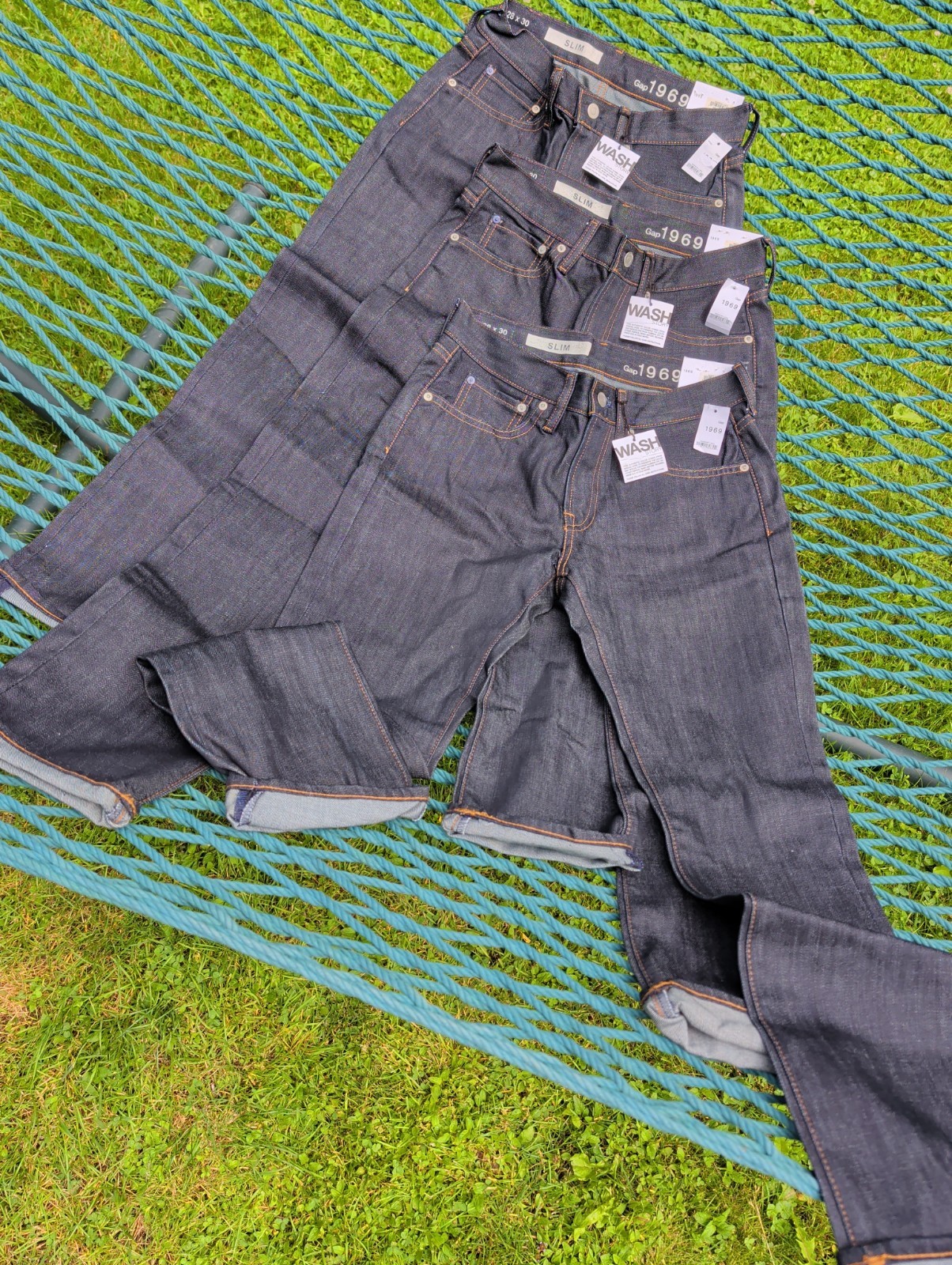 GAP 1969 Jeans Slim Fit Men’s Size 28×30 Blue Denim