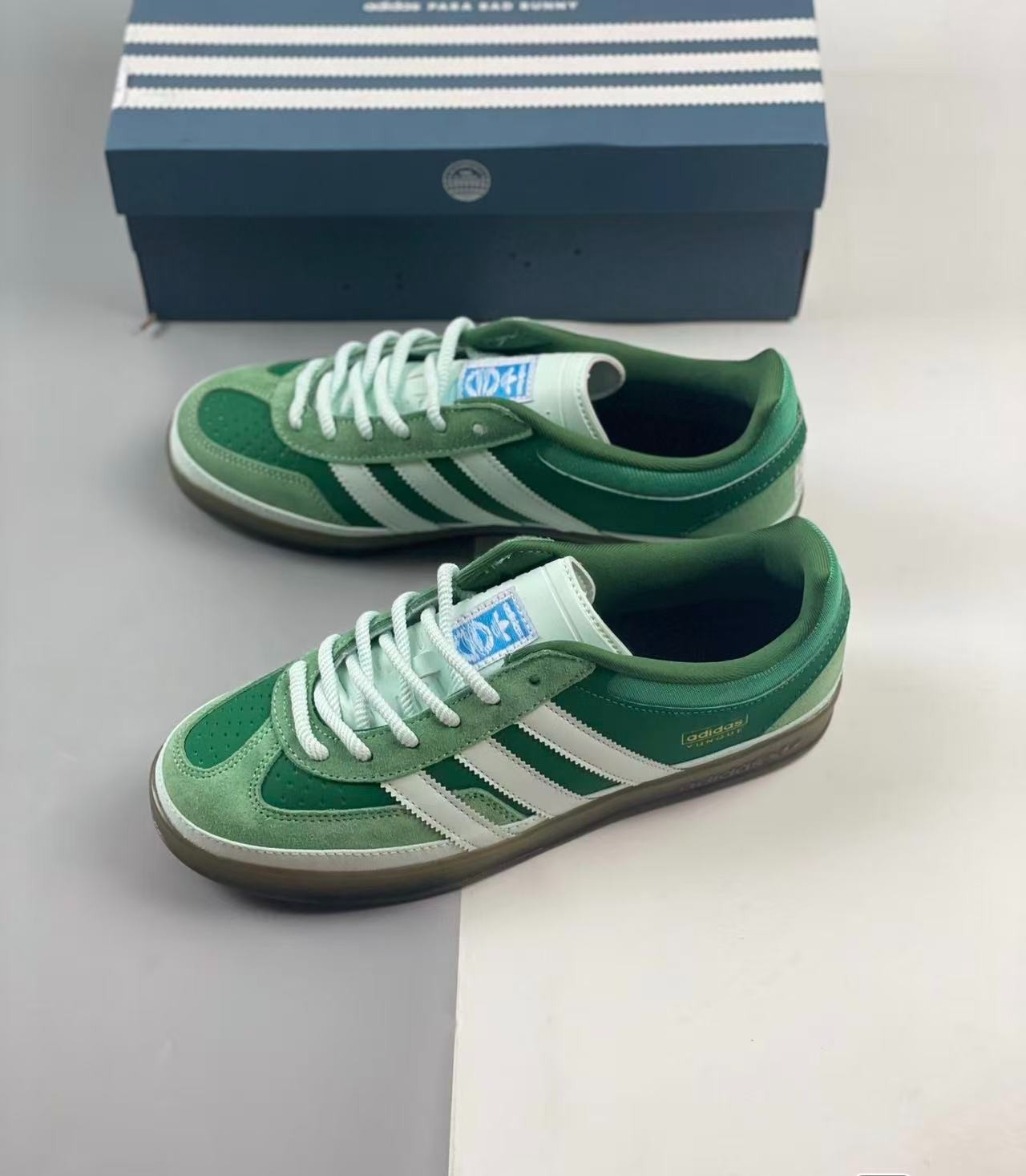 adidas Bad Bunny x Gazelle Indoor El Yunque -JS5049-NEW WITH BOX