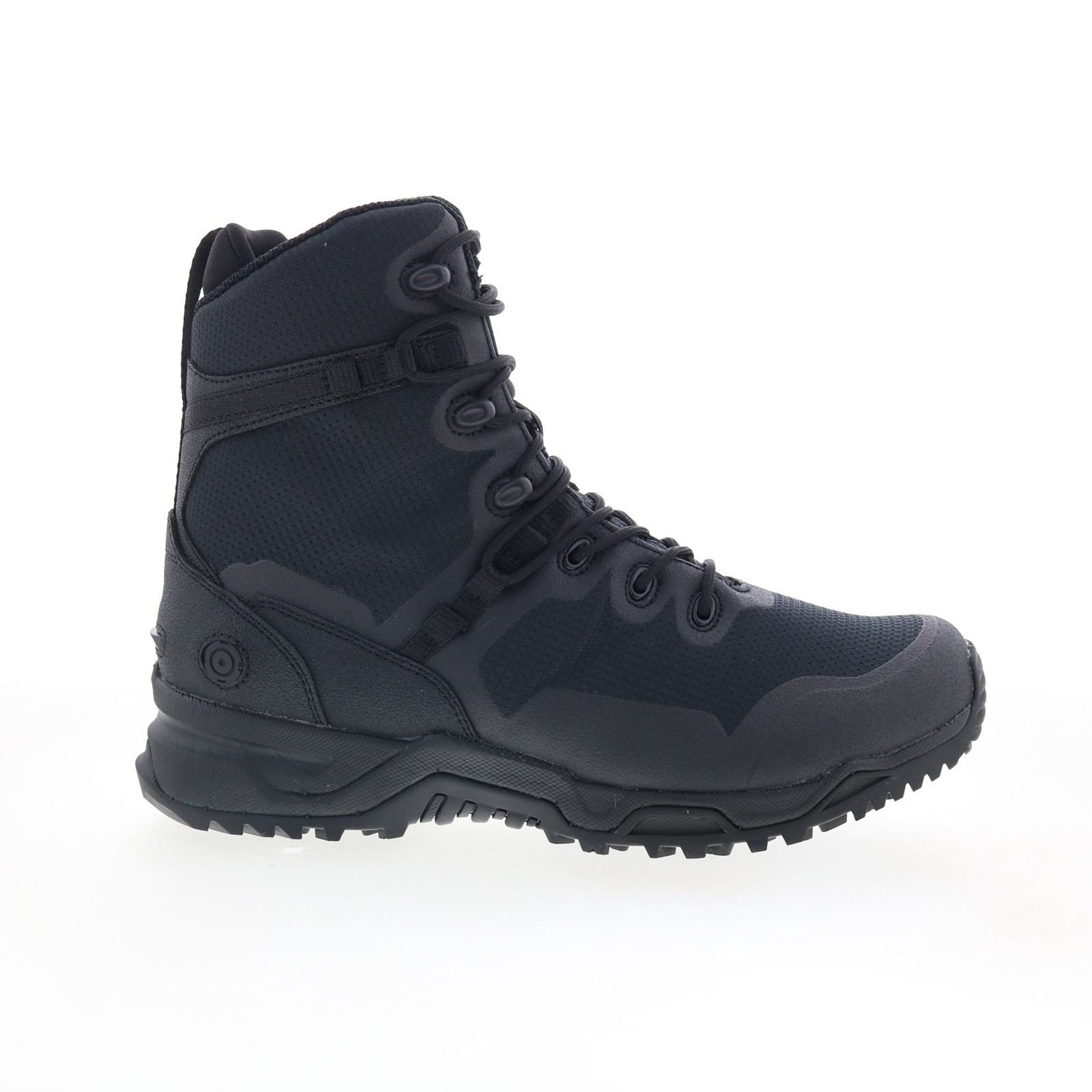 Original Swat Alpha Fury 8″ Side-Zip EN 177501 Mens Black Wide Tactical Boots