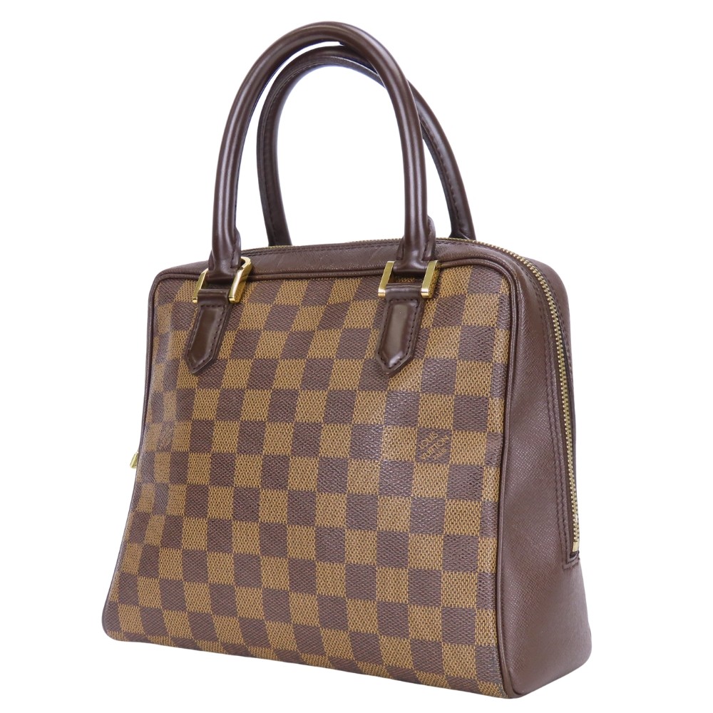 USED LOUIS VUITTON Handbag Brera N51150 Damier Ebene Brown Everyday use