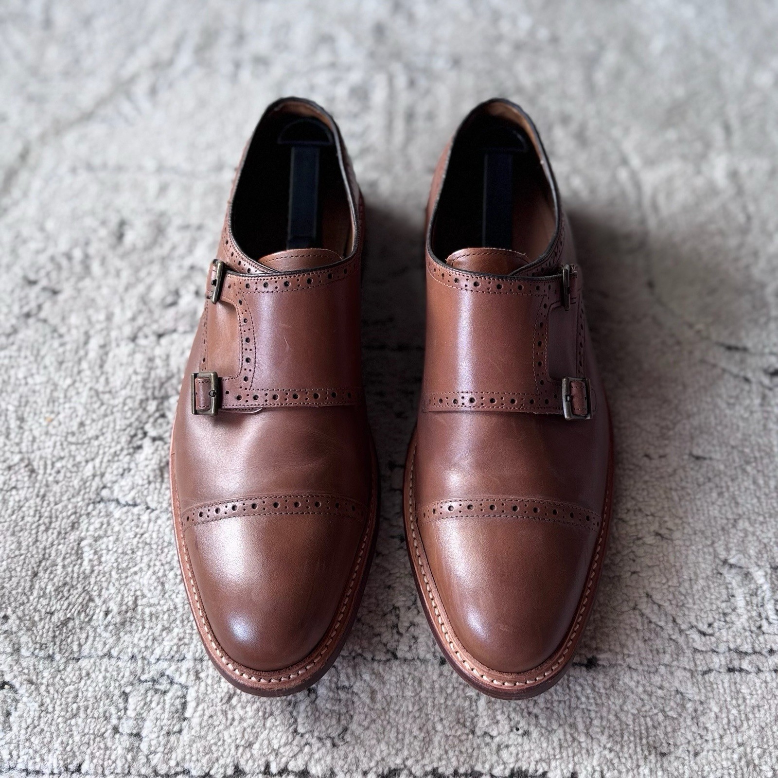 Men’s Size 11.5 — Bostonian Men’s Somerville Mix Monk-Strap Loafer