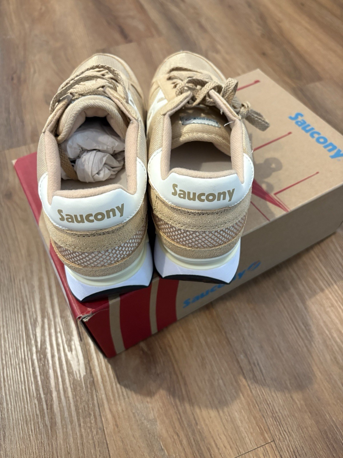 Saucony Shadow Original Tan S2108-639 Men’s Size 9 Mens New With Original Box