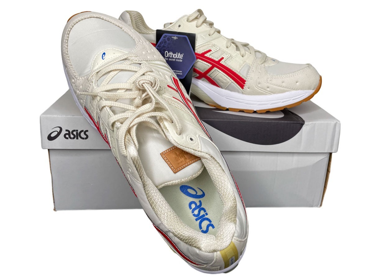 NIB Men’s ASICS Gel-Kinsei OG Birch/Classic Red Sneakers – Size 11 ½ 1021A293