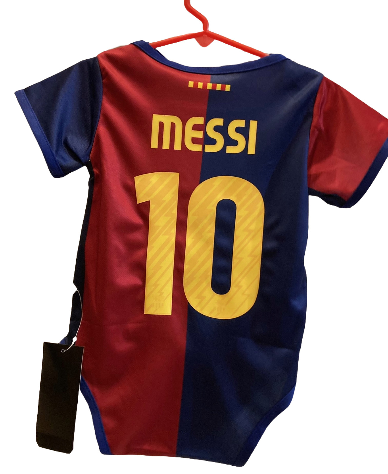 Baby One Piece Football Jersey Barcelona Messi 10