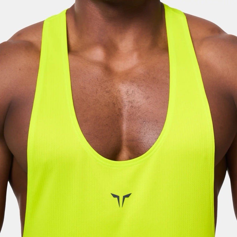 SquatWolf NEXT GEN DRYFLEX STRINGER – FLUO YELLOWATHLETIC FIT Tank XXL