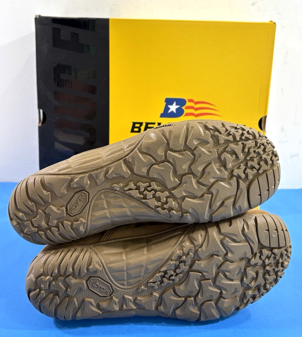 NEW 7 REG MENS BELLEVILLE TACTICAL RESEARCH TR105 COYOTE MINIMALIST BOOTS