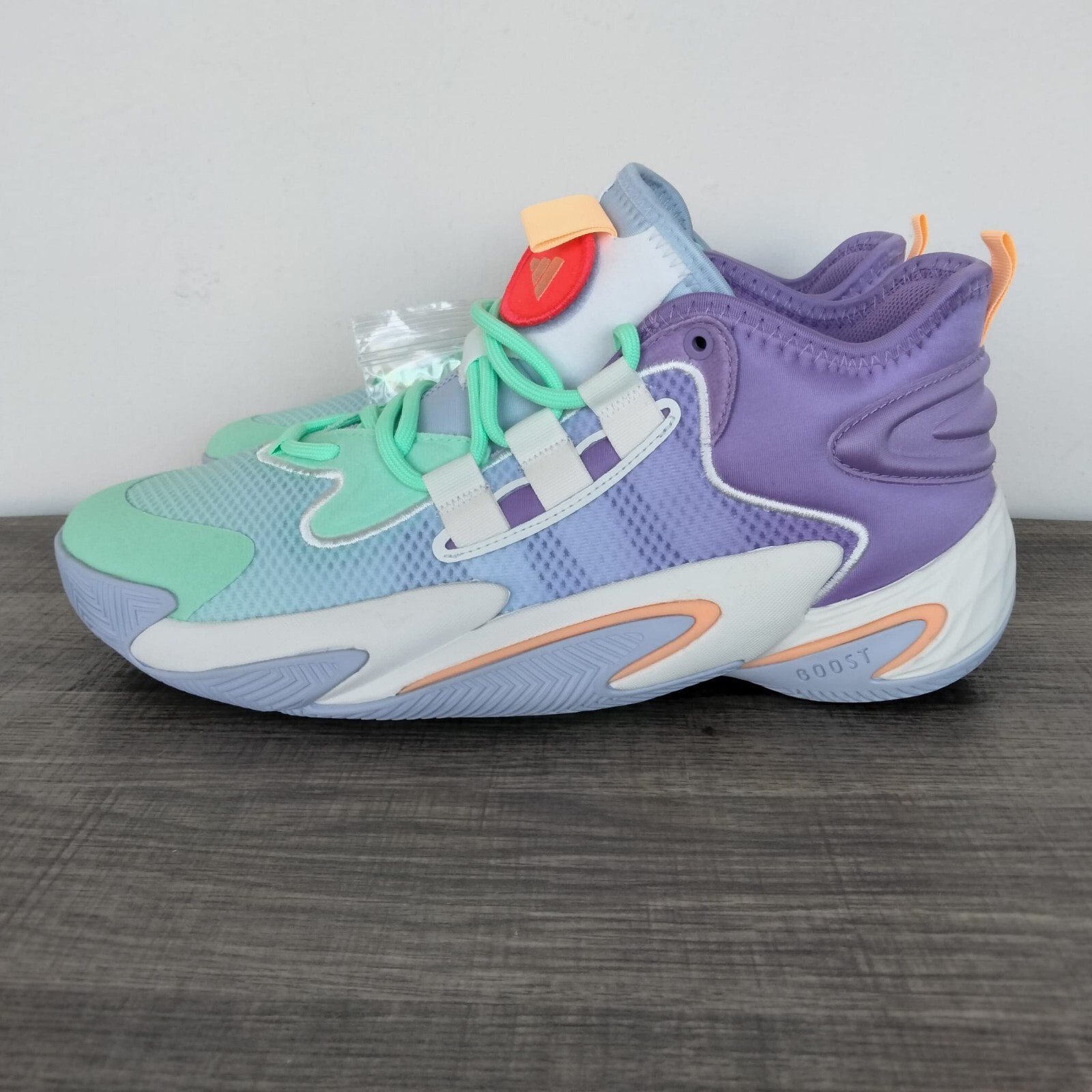 adidas SM BYW Select Pride Basketball IF0766 Purple Men’s Size 9 Women’s Size 10