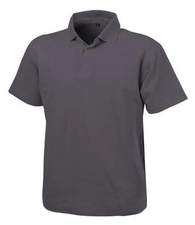 Dassy Polo Shirt Leon Cotton Grey M