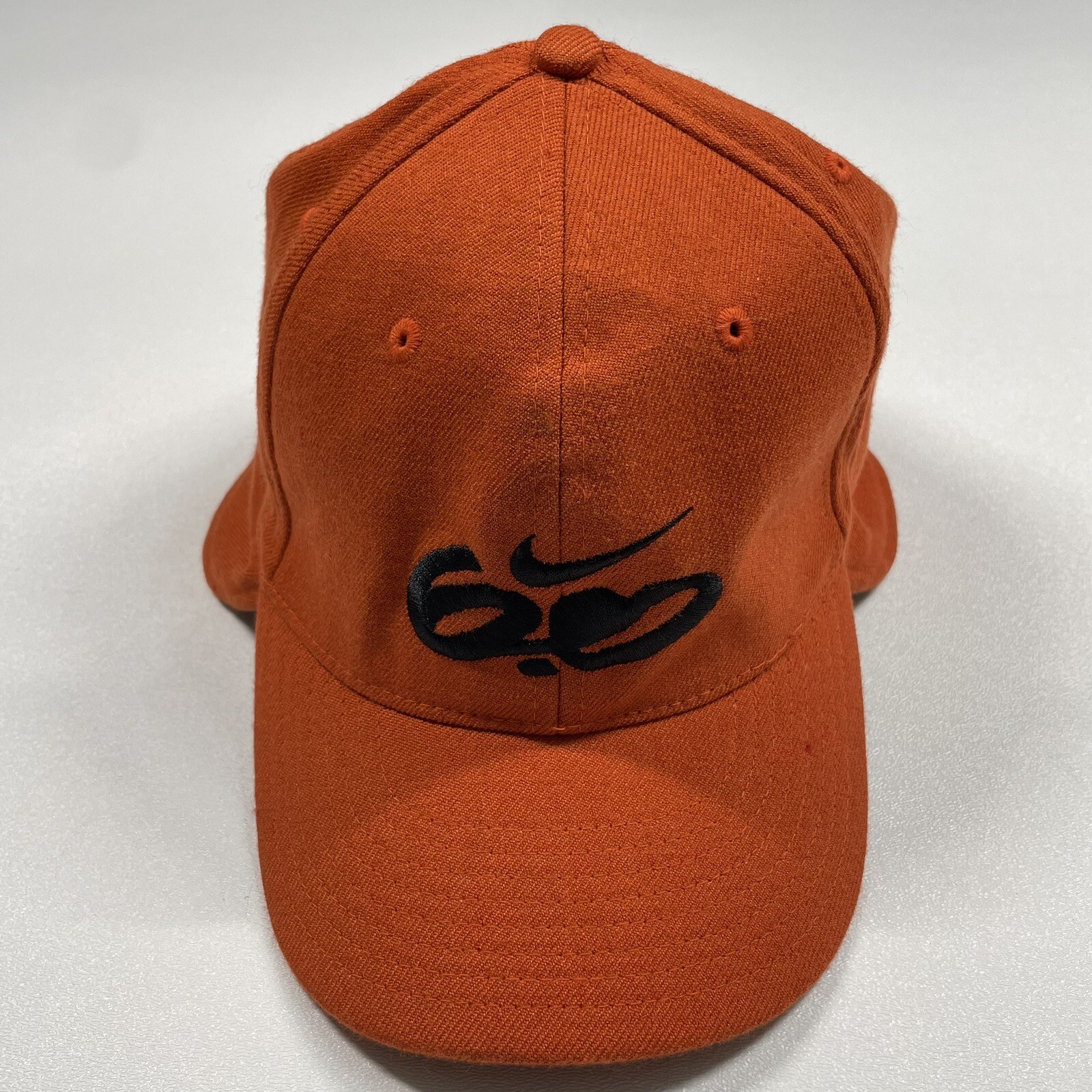 Nike 6.0 Trapper Hat Cap Men’s L-XL Orange Outdoor Wool Blend Embroidered
