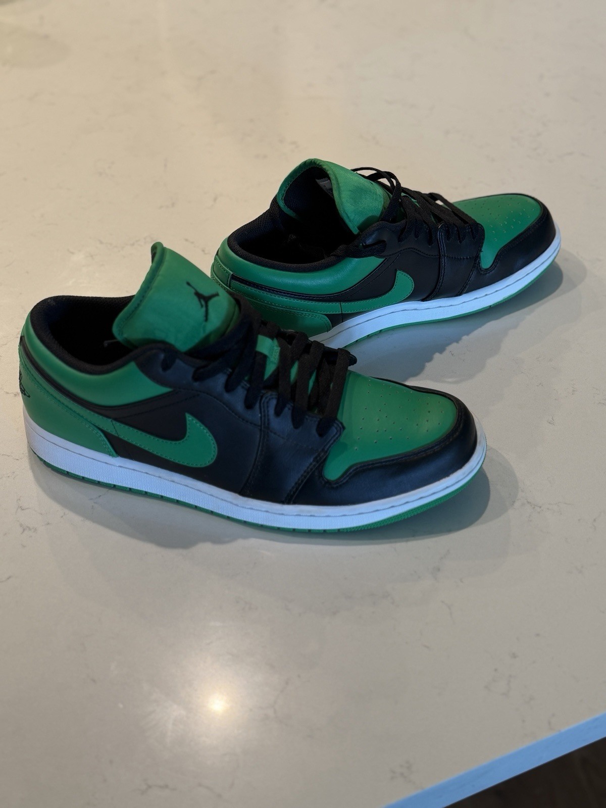 Air Jordan 1 Low ‘Black Lucky Green’ Size 12