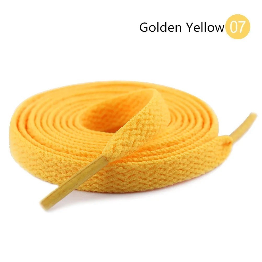 Fat Shoelaces Thick Flat 3/4″ Wide Shoelaces Solid Color for All Shoe Types