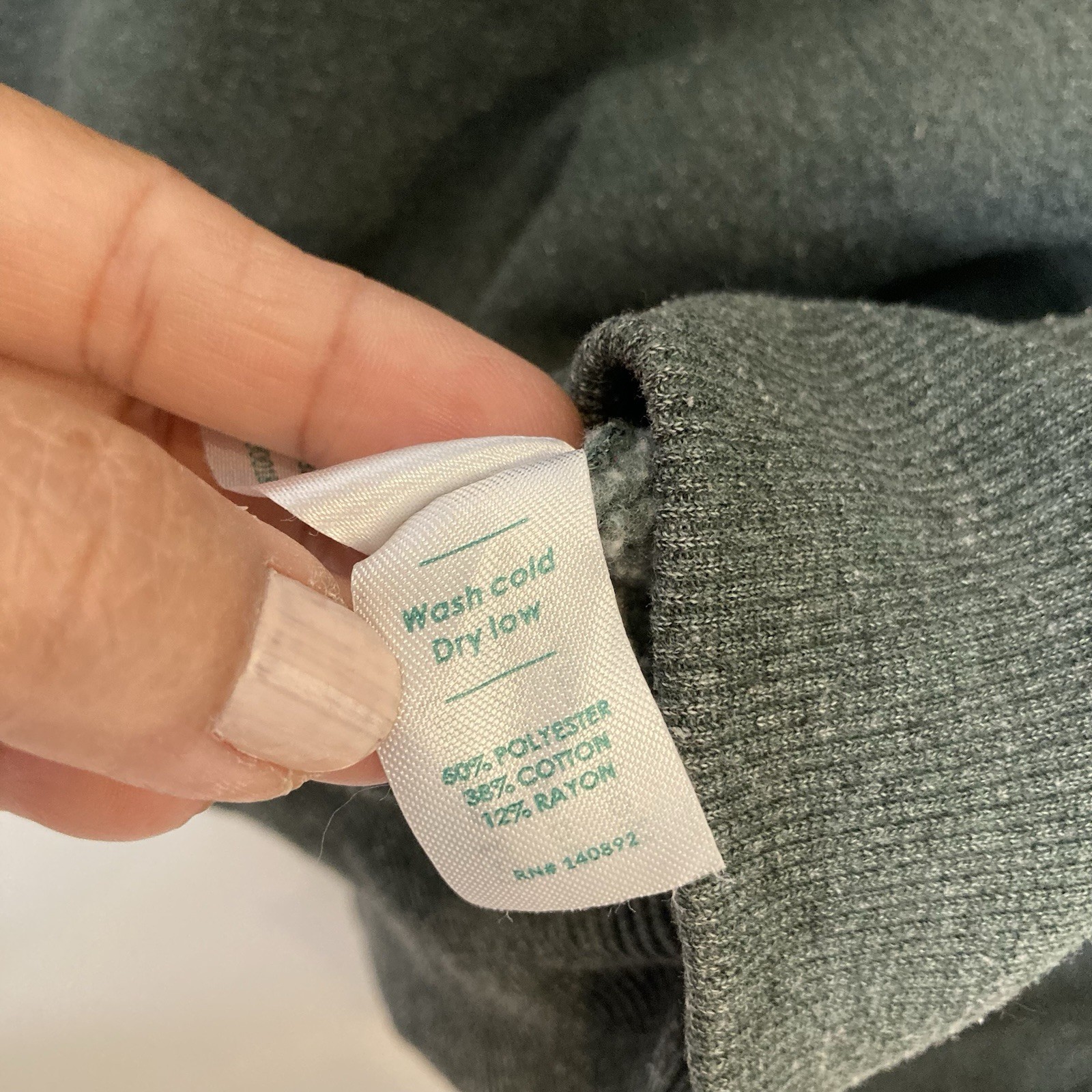 Marine Layer Pullover Hoodie Textured Men’s Medium M Green Beachy Soft Hooded