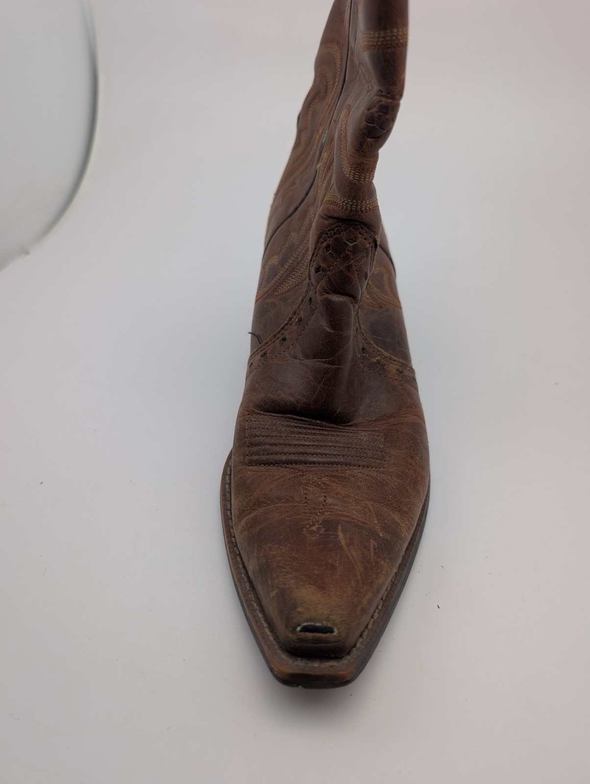 Ariat WOMEN’S 7 B Heritage Western Regular Toe Boot Caramel Model #10005908 LOOK