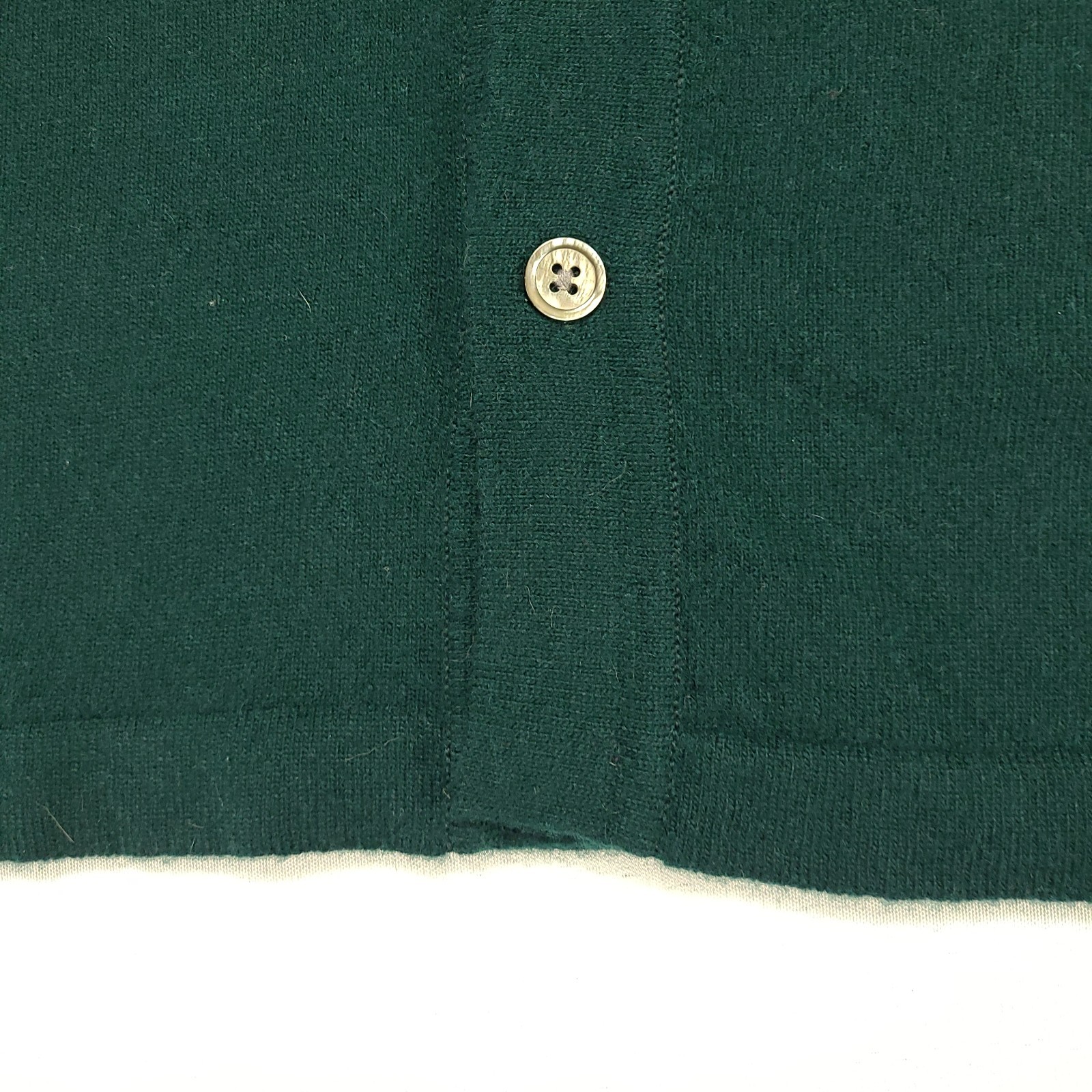 Gap Mens Vintage Sweater XL 100% Lambs Wool Button Cardigan Polo Collar Clean!