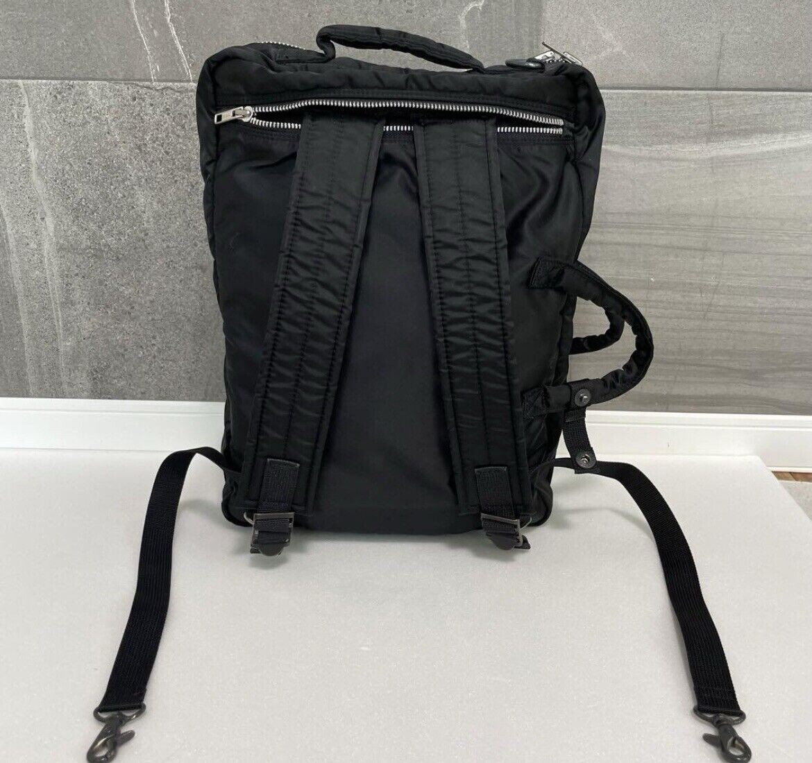 PORTER YOSHIDA TANKER 3way business bag briefcase shoulder Backpack Black Japan