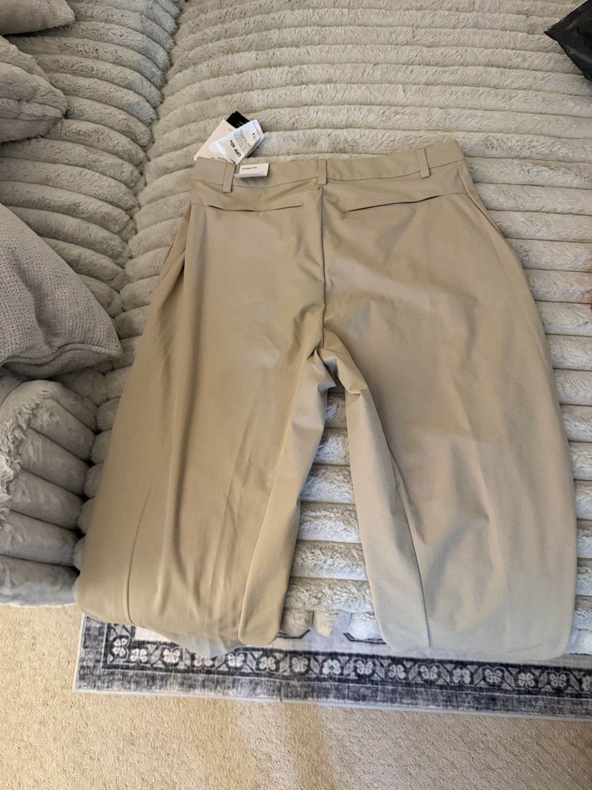 Nike 24.7 Dri-FIT PerfectStretch Beige Slim Straight Pants 32×32