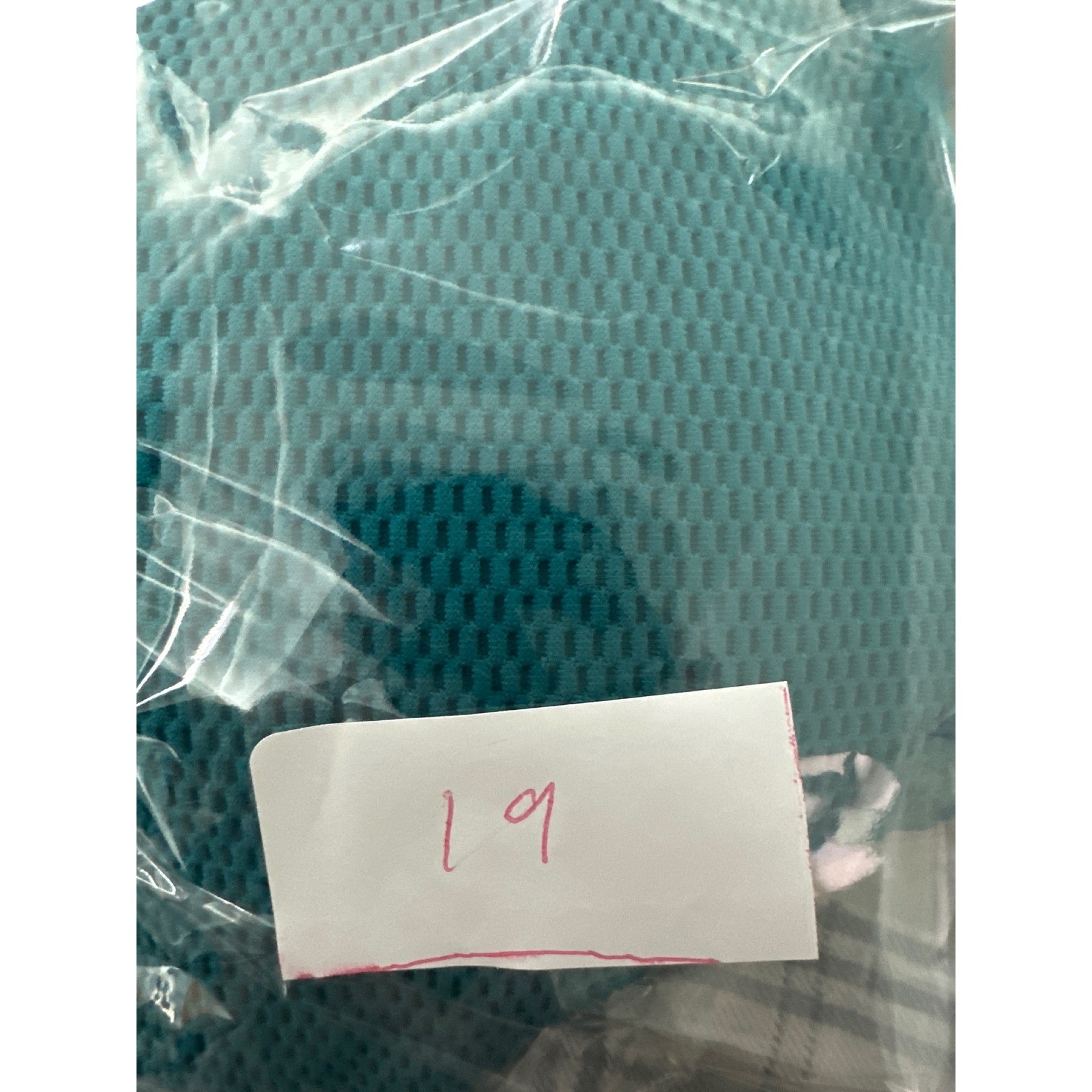 Nike Dry Fit Womens Teal Waffle Knit Full Zip Hoodie Mesh Jacket Small 19542