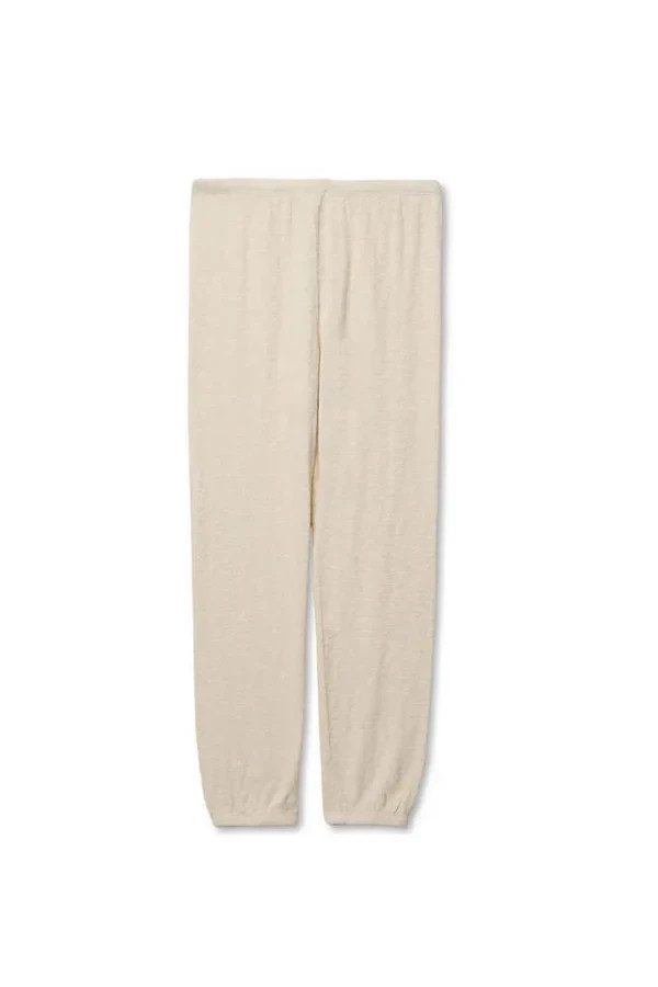 PerfectWhiteTee Summer Keanu Mesh Jogger Off-White Coastal Slub Sweatpants Soft