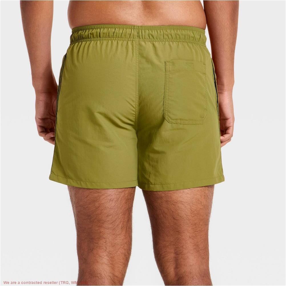 Men’s 5” Swim Trunks – Goodfellow & Co Olive Green M *SEE DEAL!!!*