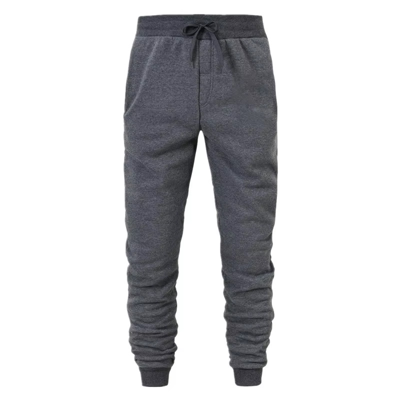 2026 Champion style Sweatpants Men’s Fleece Joggers Side Pockets Comfortable