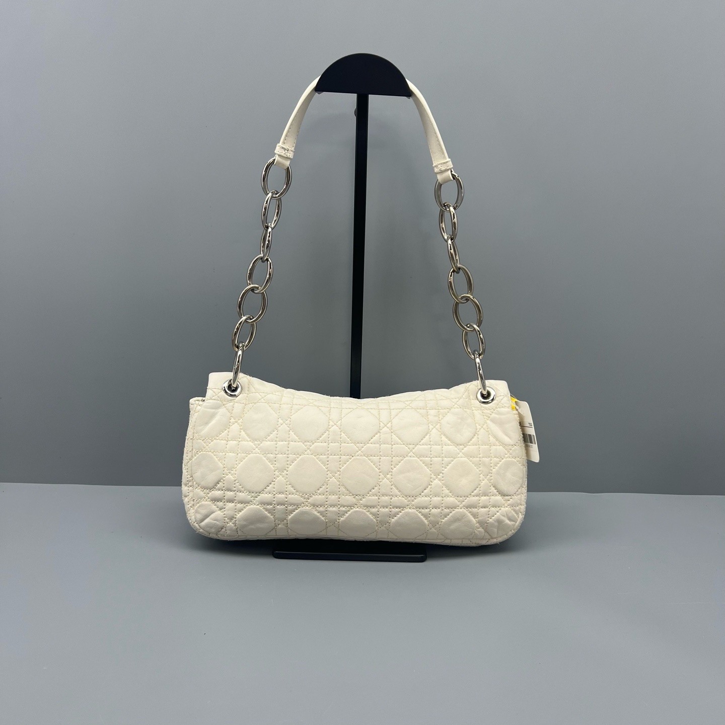 Dior Pre-Owned Authentic Underarm Bag White 27*13*6cm Free Tracked Shipping