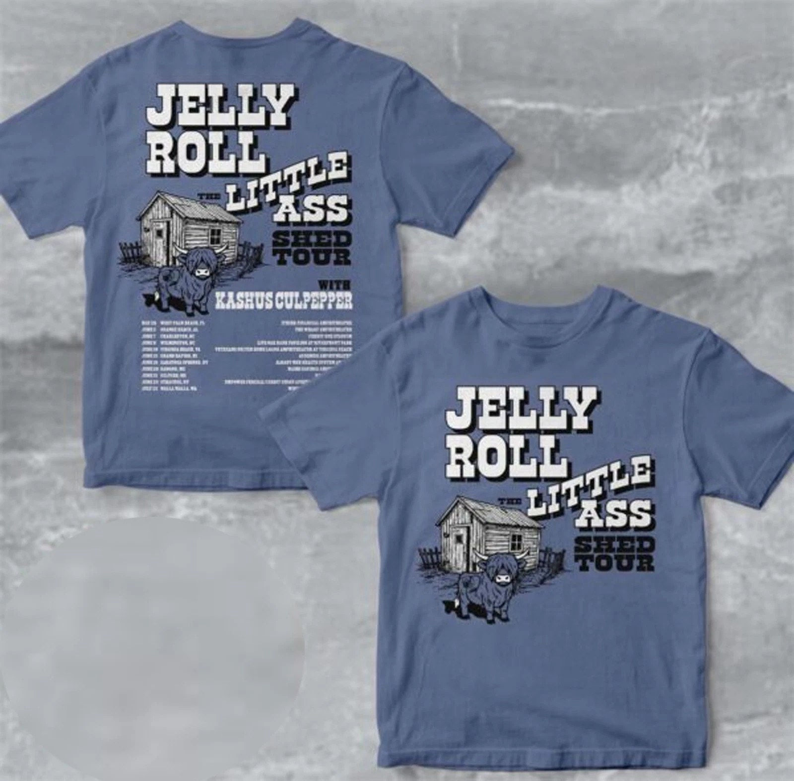 Jelly Roll The Little Ass Shed Tour 2026 North America T-Shirt