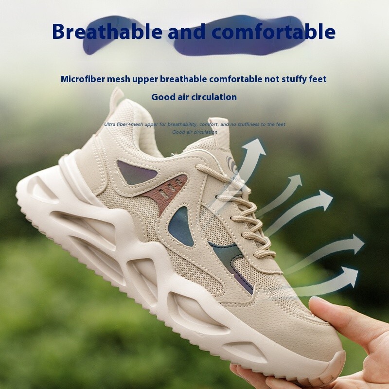 Best Mens Work Boots Steel Toe Safety Shoes Indestructible Sneakers Lightweight